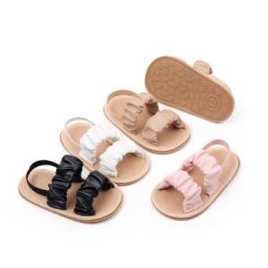 New Arrival Baby Summer Sandals PU Shoes Flat Infant Baby Sandals - Jinjiang Lailin Import and Export Trading Co., Ltd. - China