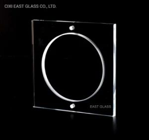 Ultra Clear Glass with Water Jet Cutting and Polished Edge - Ningbo Easting Tech Co., Ltd. - China