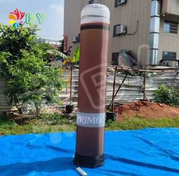 Custom Logo Inflatable LED Light Pillar Balloon Tube Model for Outdoor Events Commercial Advertising Party Decorative Purpose - Xiamen Boyan Industry and Trade Co., Ltd. - China