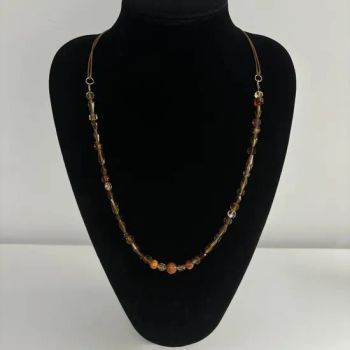 Resin Retro National Style Long Sweater Chain Necklace - Ningbo New & Century Fashion Co., Ltd. - China