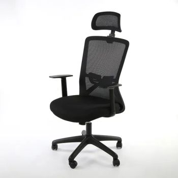 High-back computer swivel chairs home office staff conference chair with Headrest - Anji Zhenguan Furniture Co., Ltd. - China