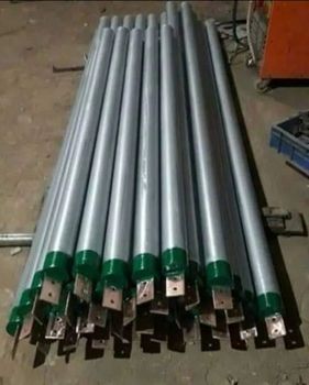 50 mm Gi Pipe Earthing Electrode Color silver Life Span Long Shape cylindrical Rod Diameter 50 mm Conductivity - Bharti Power Engineering - India