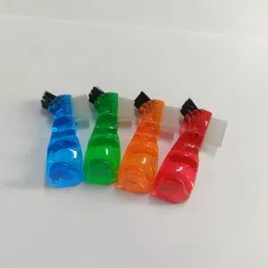Mini Denture Brush DBS06 PC+Nylon Blue Green Red Orange 1PC/Bag MOQ200 10.6G - Andent Dental Co., Ltd. - China