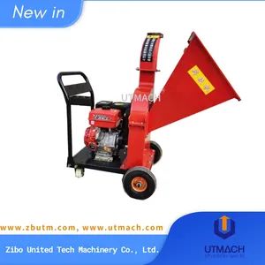 Mobile Shredder for Garden and Forestry Eco-Friendly Wood Chipper Mobile Disk Chipper Shredder - Zibo United Tech Machinery Co., Ltd. - China