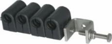 RF Cable Clamps Configuration Range 1 Way To 6 Way Cable Diameter Options 1/2 Inch, 7/8 Inch Material For Metal Parts 304 Grade Stainless - Pranav Enterprises - India