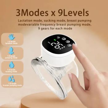 St Breast Pump 376 New Hands Free Electric Breast Pump Portable - Somatech Medical Co., Ltd. - China