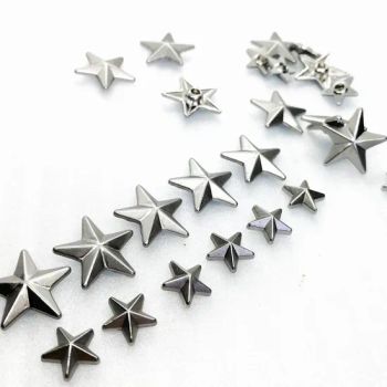 Five-Pointed Star Rivet DIY Clothing Bag Shoes Crafts Decoration Supplies - GUANGZHOU BOLIAN GARMENT&BAG ACCESSORIES CO., LTD. - China