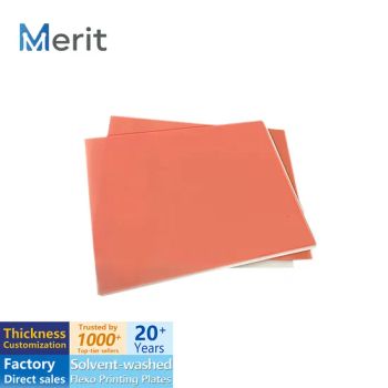 2.28mm Analog Flexographic Resin Printing Plate Origin China Specification box Tonal Range 1%-98% Hardness(Shore a) 60-70 - Dongguan Merit Technology Co., LTD - China
