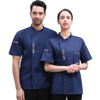 Personalized Customized Kitchen Uniforms Chef Jacket Hotel Kitchen Restaurant Chef Coat for Men Women - Guangzhou Profound Garment Co., Ltd. - China