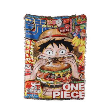 Custom Cartoon Anime Tapestry Blanket for Cozy Decor Origin China Thickness 10mm Technics Woven Colour Customized HS Code 6301400000 - Tongxiang Roya Textile Co., Ltd. - China