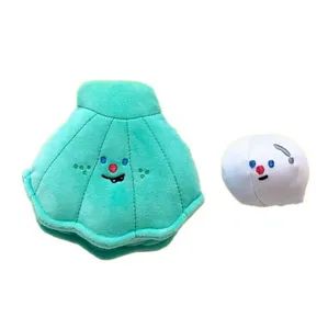 Plush Pet Toys Shells Interactive Chew Dog Toy Pet Products Origin China Item Pet Toy Trademark YD MOQ 500PCS/Color Model NO. YD-L569 - Yangzhou Round Toy Co., Ltd. - China