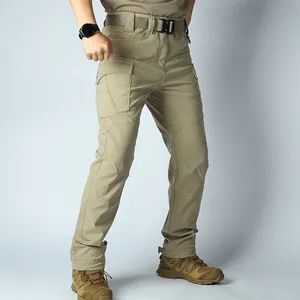 Men's Casual Multi-Pocket Tactical Pants Waterproof Outdoor Cargo Pants for Hiking Work Jogging Plus Size Pantalones De Hombre - Hebei Jin Lier Trading Co., Ltd. - China