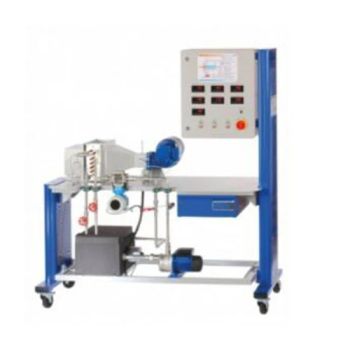 Finned Tube Heat Exchanger Water Air Thermal Block Heating Laboratory Equipment Lab Equipment Prices Educational Equipment Teachin - Jinan Should Shine Didactic Equipment Co., Ltd. - China