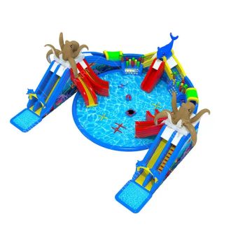 OEM Inflatable Amusement Slides Park for Exciting Water Park Experiences - Guangzhou Barry Industrial Co., Ltd. - China