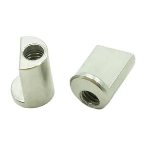 Outlet Manufacturer Stainless Steel 11.3*15 mm M6 Nut Metal Threaded Nuts Inserts Fasteners Accessories - Zhongshan Aoying Powder Metallurgy Technology Co., Ltd. - China