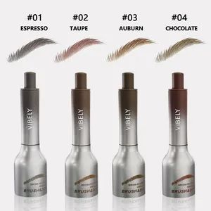 Lasting Tinted 3D Eye Brow Enhancers Eyebrow Gel with Brush High Pigment Waterproof Vegan Eyebrow Powder - Shantou Mingfang Cosmetics Co., Ltd. - China