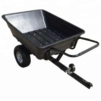 Heavy Duty Plastic Utility Cart ATV Dump Trailer for Lawn Garden - TAIZHOU HUANGYAN TENGFEI MACHINERY CO., LTD. - China