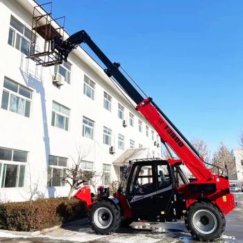 China Socma Telescopic Handler Hnt50 Multifunction Forklift with Attachments - Henan Yulu Machinery Co., Ltd. - China