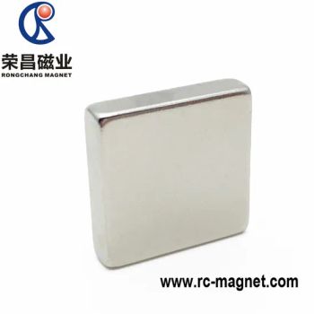 Super High Quality Nickel Coating NdFeB Permanent Magnet Origin China Grade N30H-48H Coating Nickel Model NO. NdFeB Trademark RCMAG - Zhejiang Rongxin Magnet Co., Ltd. - China