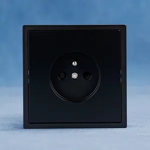 House Office Electrical Sockets Big PC Panel 220V 16A French Wall Socket - Yueqing Beibaixiang Xingpeng Electrical Switch Factory - China