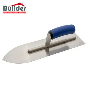 Concrete Finishing Tools Pointed Trowel Hand Float with Soft Handle - Zhangzhou Builder Hardware Co., Ltd. - China