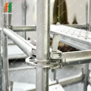 HDG Steel Scaffold Ringlock Scaffolding for Construction Indoor and Outdoor Building Maintenance - Beijing Fineform Group - China