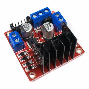 L298 2A Dual Motor Driver Module, Brushed DC Motors Number Of Channels 2 Total DC current 4 A Motor Driver Type L298 Logic Voltage 4.5-7 - Hatchnhack Solutions Pvt. Ltd. - India