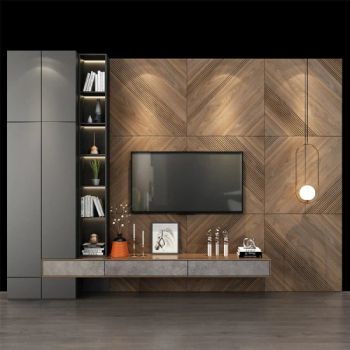Hydraulic Floating Bedroom Long Nordic Designer MDF TV Units Stand Modern Cabinet Home Furniture Wall Set - Guangdong Planet Kitchen Cabinetry Co., Ltd. - China