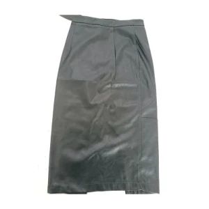 Faux Real Leather Jackets Wholesale Shirts Long Women PU Dresses - Qingdao Xulan International Trade Co., Ltd. - China