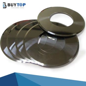 Manufacturer Customized Tungsten Carbide Slitting Blade Circular Knives Carbide Disc Cutter for Paper Cutting - Zhuzhou Buytop Tungsten Carbide Co., Ltd - China