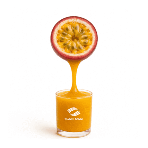 Passion Fruit Puree / Concentrate Ingredients 100% Natural fruit Packaging Aseptic, Frozen, PE, BIB,... Product Types Fruit Puree, Juice, And Concentrates - Sao Mai Agro Processing JSC - Vietnam