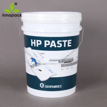 Innopack Wholesale 20L American Plastic Paint Buckets with Nozzle Plastic Oil Buckets Sale - Suzhou Innovation Packaging Materials Co., Ltd. - China