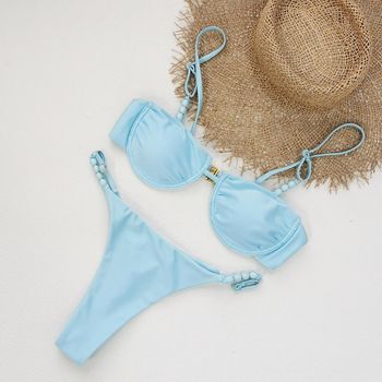 Factory Custom LOGO Ladies Swimwear Fitness Swimsuit Bikini Beachwear Sportswear Tennis Wear Beach Cover Up Beach Shorts Swim Trunk - Xiamen Guangyi Import&Export Co.,Ltd - China