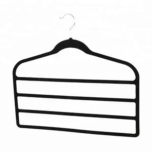 Premium Flocked Velvet Scarf Pants Hangers Trademark NF Model NO. VT15 Certificate SGS Application Tops Raw Material ABS - Suzhou Fairy Daily Products Co., Ltd. - China