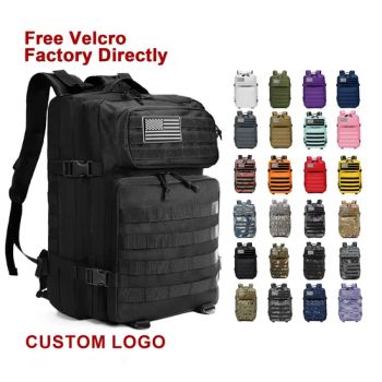 45L 900d Polyester Custom Waterproof Sports Gym Fitness Crossfit Tactical Bags Outdoor Hunting Trekking Tactical Backpack - Fuzhou Joyshiny Industrial Co., Ltd - China