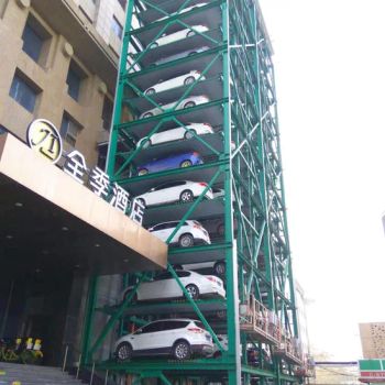 High Capacity Vertical Parking System with 9 Tier Rotary Mechanism for SUV Fleet Storage - Dayang Parking Co., Ltd. - China