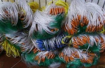 Various Colors of Floats and Sinkers Nylon Completed Fishing Net - Chaohu City Qiangli Fishery Co., Ltd. - China