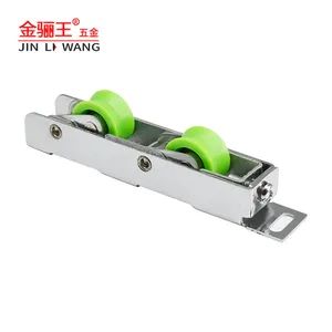 Door and Window Hardware Accessories Sliding UPVC Window Roller Double Nylon Wheel Pulley Stainless Steel Sliding Door Roller - Jiangxi Jin Bai Cheng Hardware Products Co., Ltd. - China