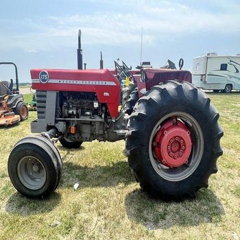 Massey Ferguson 175 Wheel Drive Agricultural Tractor Farm Utility Tractors Enclosed Cab Diesel Field Work - Smart Agri GmbH - Germany