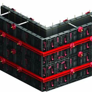 Modular ABS PP Formwork Origin China Trademark ADTO Model NO. ADTOPF Material Plastic Type Wall Formwork HS Code - CHANGSHA XIANGJIA METAL MATERIAL TRADING CO., LTD. - China