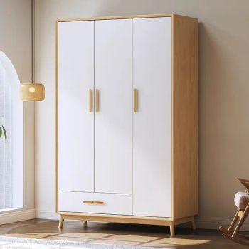 Wooden Wardrobes Bedroom 3 Door Wardrobe Cabinets Custom Organizer Design Closet Bedroom Furnitures - Ma'anshan Hanlinyuan Wood Sales Co., Ltd. - China