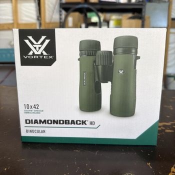 Vortex Diamondback HD 10x42 Binoculars W/ GlassPak Harness Case Green (DB-215) - M P S LLC - Philippines