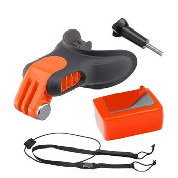 Mouth Mount Float Sponge Action Sports Camera for Surfing Skating Surf Wyz15497 - Ningbo Easyget Co., Ltd. - China