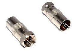 Gold Cable Connector, Audio Video Color Gold Type F Type Material Is319 Usage/Application Audio & Video Application Audio And Video - Karan Metal Products - India