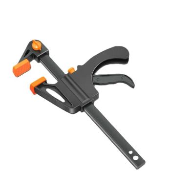 Carpenter Table Woodworking Tool with Wooden Handle Plastic One-Hand Operation Quick Release Nylon Clip Woodworking F Clamp - Tianchang Guer Fastener Trading Co., Ltd. - China