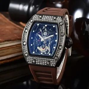 New Luxury Fashion Watches Men Hollow Full Automatic Mechanical Men Watch Waterproof Clock - Anqing Fuyao E-Commerce Co., Ltd. - China