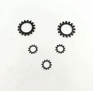Externally Serrated Lock Washer with Internal Teeth Anodized Plain Tab Washers Internal Tooth Style - Haiyan Lewei Hardware & Tool Co., Ltd. - China