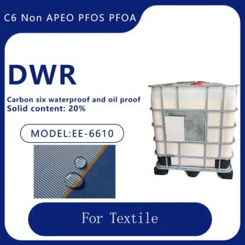 Dwr Water Repellent Agent Ee-6610 Textiles Determination of Water Repellency of Fabrics by The Bundesmann Rain-Shower Test - Leman (Suzhou) Polymer Technology Co., Ltd. - China