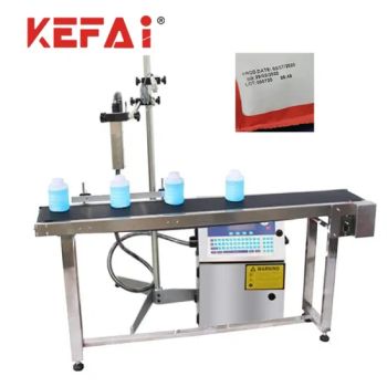 Kefai Inkjet Printer Digital Plastic Bag Printing Machine with Conveyor Belt - Wuhan Kefai Innovation Machinery Co., Ltd. - China