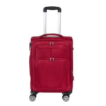 4 PCS Red EVA Cloth Suitcase 20 24 28 32 Inch Trolley Luggage Set - Cathylin Group Llimited - China